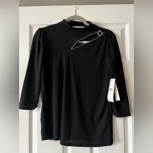 Chloe and Jasmine black blouse size S